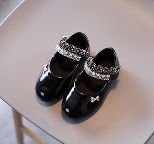 Girls Pu Leather Mary Jane Ballet Flats School Wedding Party Dress Shoes for Toddler/Little Kid4