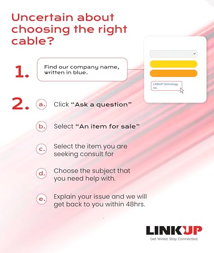 Image of LINKUP PCIE 5.0 Riser Cable | for Vertical GPU Mount | Right Angle | Graphics Card GPU Ready | Usable with PCIe 4.0 & RX 9070 / RTX5090 | 5cm (Total Length: 9cm)