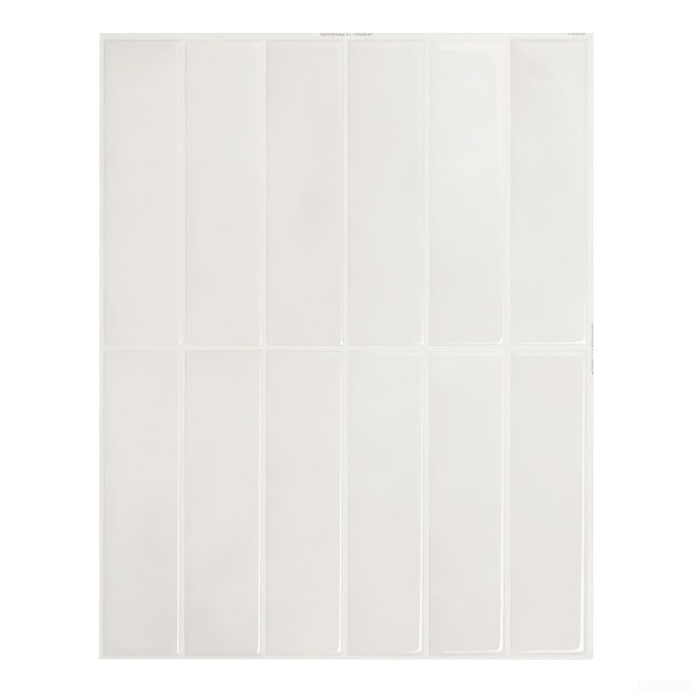 Décalcomanie murale épaisse lot de 10 feuilles étanches multicolores pour cuisine