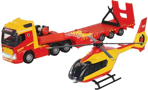 Majorette Camion Hélicoptère Police - vue 4