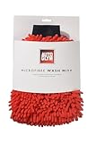 Autoglym   Gant en Microfibres pour Voiture, Chiffon Éponge Ultra Absorbant pour Lavage Auto, Taille Unique, Rouge
