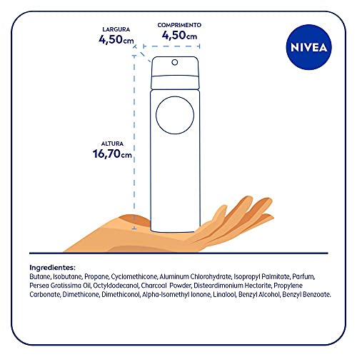 Desodorante Antitranspirante Aerosol NIVEA MEN DEEP Amadeirado 150ml, Nivea