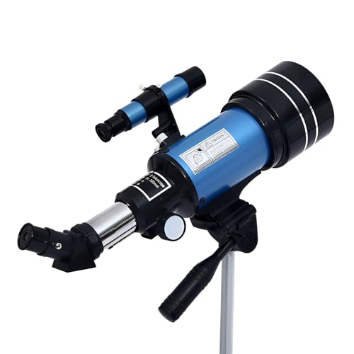 [Maplefea]�����דV�̖]���� 70mm����a300mm�œ_ �h�U�O�r���g�ѕt �X�}�z�A���B�e�@�\ ���ʃN���[�^�[�ϑ��\ �q��/���S�Ҍ��� �y�ʃ|�[�^�u���݌v �V�̊ϑ�����Z�b�g �M�t�g�p���b�s���O�Ή� (�z���C�g) 30070 �u���[�n�C�X�^���h