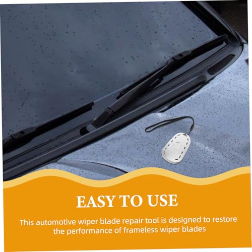 3Pcs Wiper Blade Repair Tool Efficient Windscreen Wiper Cleaner for Cars Trucks Suvs Extends Lifespan Lightweight Design Versatile for Flat Curved Blades4