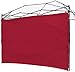 Produktbild NINAT Seite Seitenmarkise Sonnenschirm Privatsphäre Panel Wand für 3 M Gartenlauben/Canopy Zelt Wasserdicht (Pavillon Rahmen Nicht inbegriffen) (Red Panel Wall)