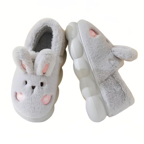 Cute Slippers for Women Interesting Comfortable Furry Slippers Animal Slippers Bunny Slippers for Women Keep Warm Home Slippers