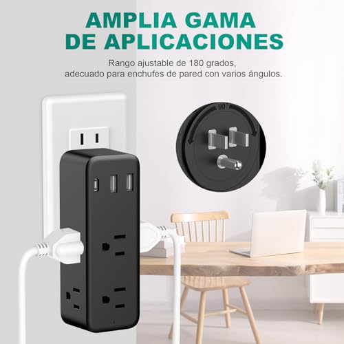 Listado de Multicontacto de pared , tabla con los diez mejores. 20 Imagen adicional