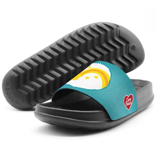 Popfunk Care Bears Wish Bear Unisex Adult Slides Sandals Officially Licensed Hypd Slydr Switch™4