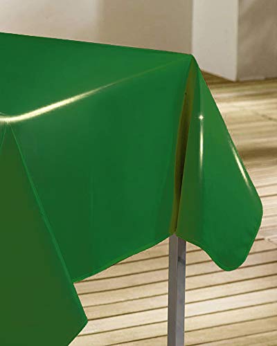 Kamaca Outdoor Tablecloth Washable Weatherproof, Wax Cloth, dark green, 130 x 210 eckig