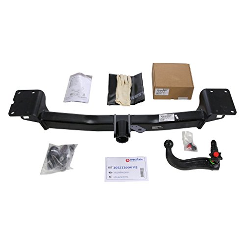 Westfalia Abnehmbare Anhängerkupplung für BMW X5 (E70) (BJ 01/2007-11/2013) - im Set mit 13-pol. fzg.-spez. Westfalia Elektrosatz
