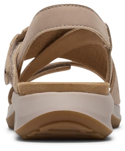 Clarks Womens Maelynn Gem Sand Nubuck 7.5 Medium - image 4