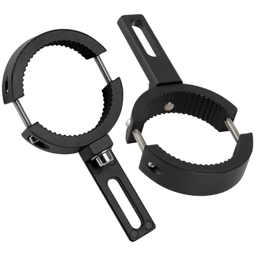 38–60mm Motorrad-Scheinwerferhalterung Halterungen, 2 Stück Verstellbare Motorrad-Lichthalterung, Universelle Halterungen für Motorrad-Scheinwerfer