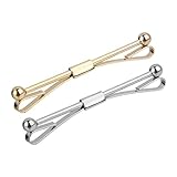 * Clips reforzados gruesos, resistentes y duraderos. Es perfecto para guardar como una joyería diaria. Le permiten convertirse en el foco todo el tiempo.