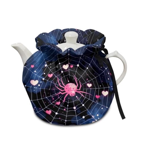 Image of Kitchen Teapot Cosy, Tea Kettle Cover Insulation for Home | Practical Kitchen Teapot Cosy Offers Nice Insulation Effect Functional Tea Kettle Cover Lightweight for Daily Home Use