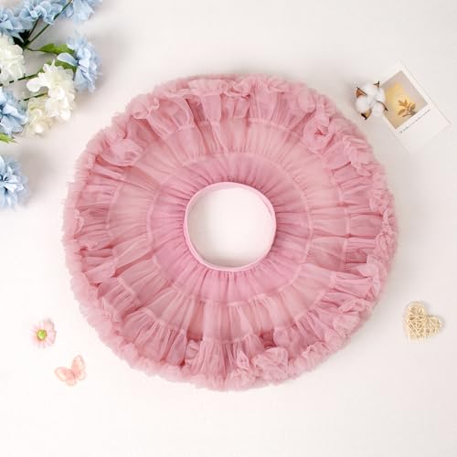 Magic Park 2-4T Toddler Girl Tutu Skirt Kid Tulle Skirts Birthday Holiday Party Girls Ruffle Short Skirt3