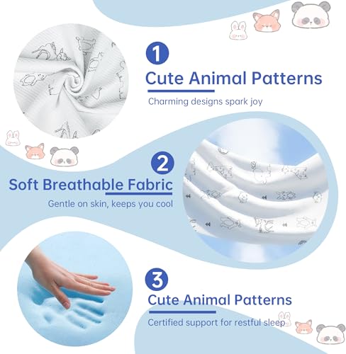 Image of Trifold Pack and Play Mattress 38 inchx26 inch, Double-Layer Memory Foam Pack N Play Mattresses for Baby Toddler with Washable Breathable Cover, Portable Mattress for Playpen with Travel Carry Bag