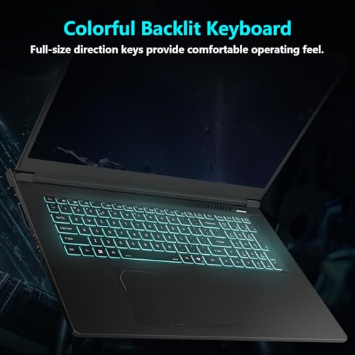 Image of Thunderobot Storm 17 5070 17 inch Gaming Laptop, 17.3 inch QHD 165Hz 2K Display, Core i7-13620H, GeForce RTX 5070, 16GB DDR5 RAM, 512GB SSD, HDMI, Type-C, RGB Backlit Keyboard, Wi-Fi 6, Win 11 Home