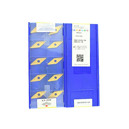 10P VNMG160408-PM YBC251 Outil de tournage CNC Insert de carbure Indexable pour acier Cover