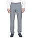 Perry Ellis Men's Slim Fit Linen Cotton End Flat Front Pant