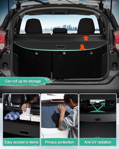 Image of Powerty Cargo Cover for 2018-2024 Nissan Kicks Accessories, Canvas