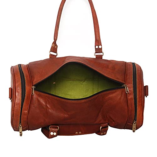 Men's Travel Bags, Brown, 21 inch4