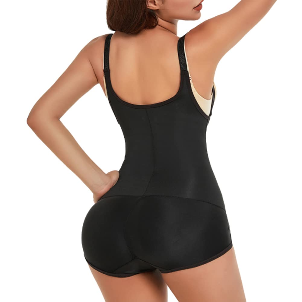 Body Modellante Fajas Colombianas Aperto Busto Shapewear Over Bust Vita Alta Donna