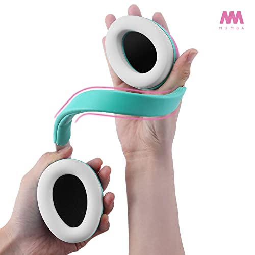 Image of mumba Baby Ear Protection Noise Cancelling Headphones for Babies and Toddlers Baby Earmuffs - Ages 3-24+ Months