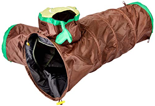 Chalesco Tunel com 3 Saidas para Gatos, (cores sortidas)