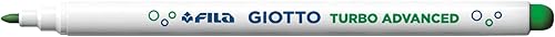 Miniatura 7 de Giotto Turbo Glitter punta Rotuladores con punta de fieltro, Glittered plumas cartera de 8