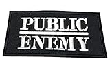 Public Enemy 4' Embroidered Patch DIY Iron or Sew-on Decorative Vacation Travel Souvenir Applique...