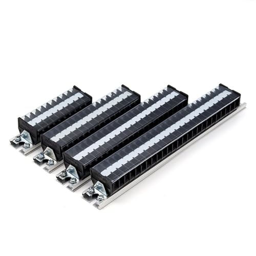 Bloque de terminales TD30 de carril DIN: conector de muelle rápido en latón de 5-30 vías
