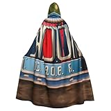 Tissu 100 % polyester : fabriquée à partir de 100 % polyester, cette cape de costume assure durabilité et confort, vous permettant de profiter de votre événement sans aucune gêne ou irritation.