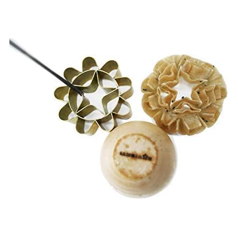 DOK JOK Keks-Bouquet Sonnenblume 8,1 cm Durchmesser knusprige Keksform Messingblüte Lotusblumen Form Maker Thailand Dessert kommen Cover