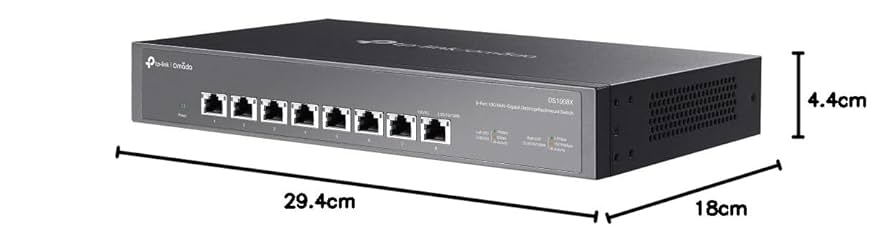 ルーター・ネットワーク機器 TP-Link Omada 8-Port 10G Switch DS1008X 61eHDgQYVxL._UF350,350_QL80_.jpg