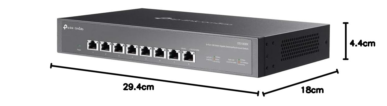 TP Link 281117 Tp-link Switch Ds1008x Omada 8-Port 10g Multi