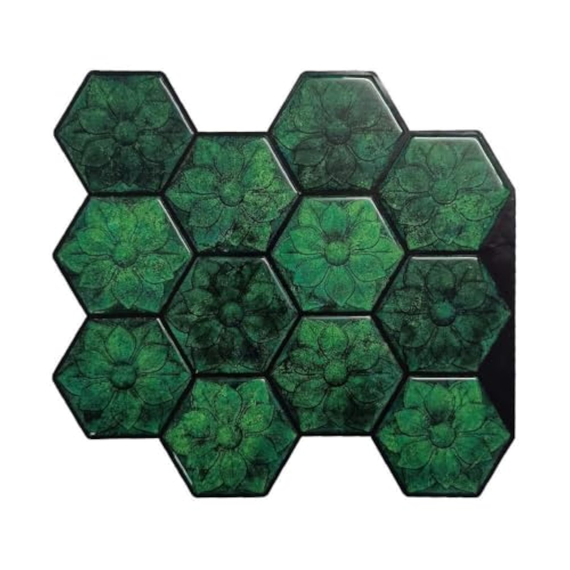 Peel & Stick Backsplash Self Adhesive 3D Wall Thick Tiles