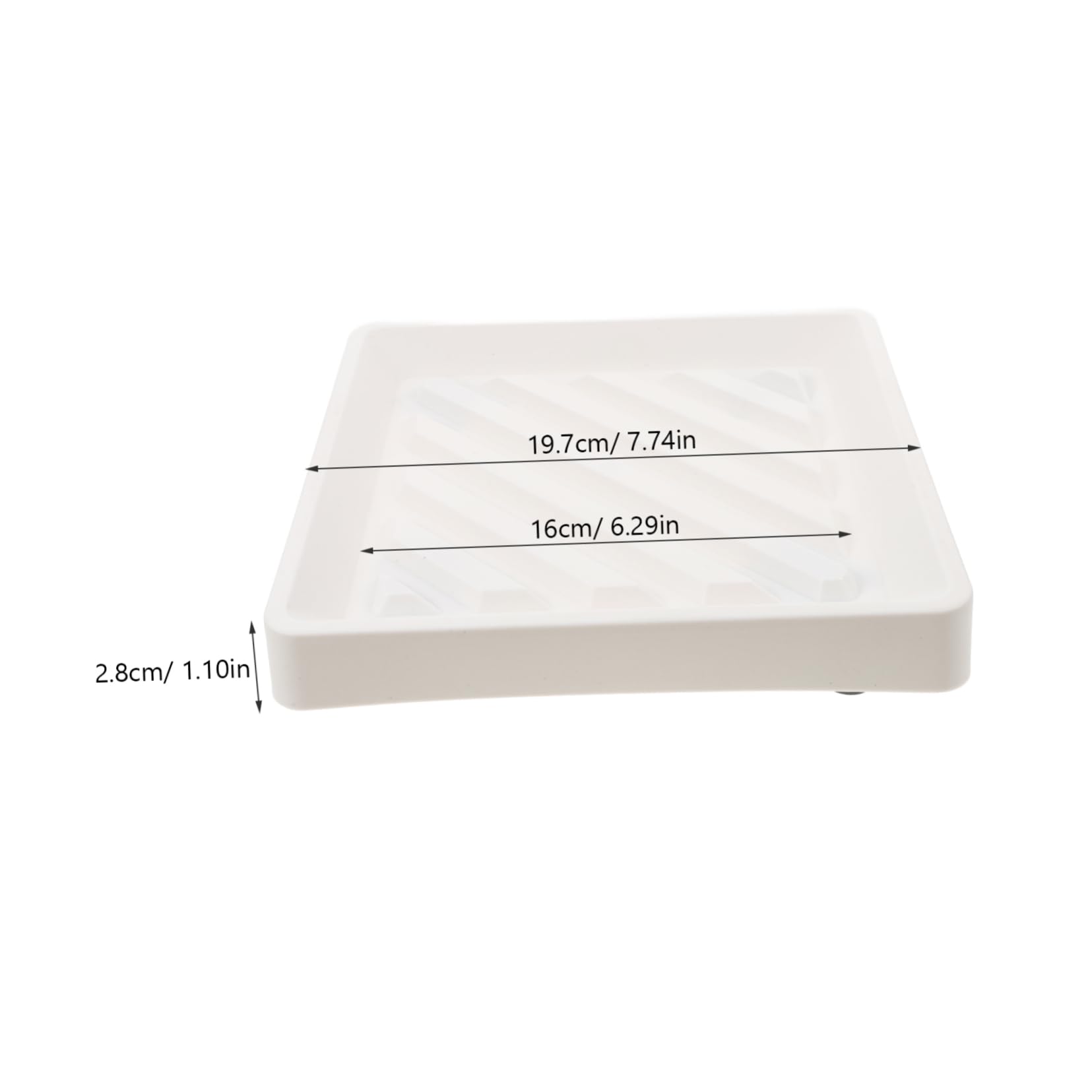 BESTonZON Square Rolling Plant Tray with Wheels Durable Planter Base with Water Storage Feature for Use Heavy Duty Pot Saucer Dolly with Breathable Design