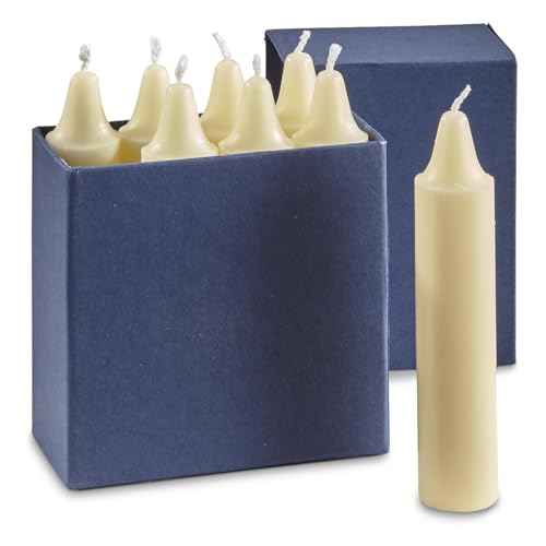 HQ ISSUE Swiss Military Surplus Dripless Candles, 8 Pack, New