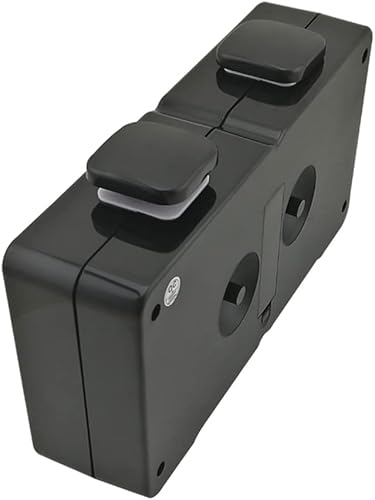 Miniatura 8 de Reloj de ajedrez, reloj de ajedrez analógico de cuarzo, temporizador analógico de juegos de mesa, 7.9 x 2.0 x 4.8 pulgadas