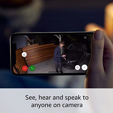 undefined Ring Spotlight Cam Plus, Battery | Home or business security with HD video, Two-Way Talk, Color Night Vision, and Security Siren (2022 release) | 2-pack | Black の商品画像 1