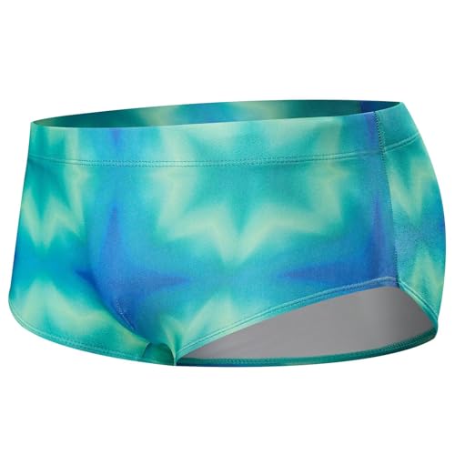 Image of Men's Square Leg Swimming Jammer Shorts UPF50+,Men Swimsuit Swim Jammers Fabric Shape Retention
