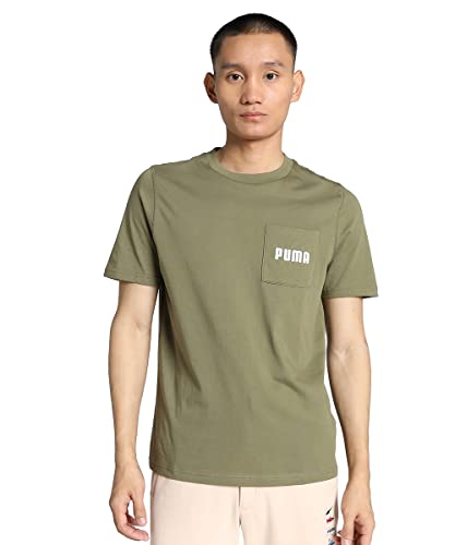Image of Puma Men's Solid Regular Fit T-Shirt