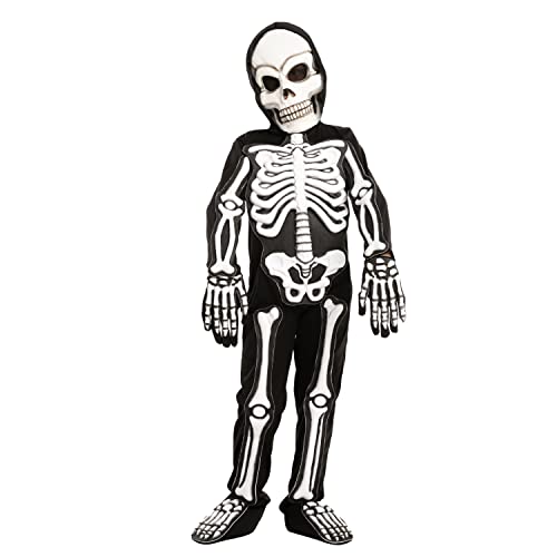 Costume Da Scheletro Ragnatela Per Neonato - Taglia 1/2 Anni, Completo Halloween