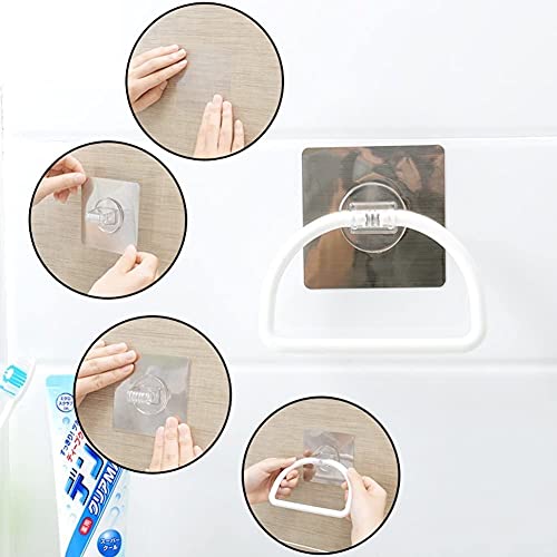 Serviette menagere suspendue support adhesif pour optimiser l'espace - 7