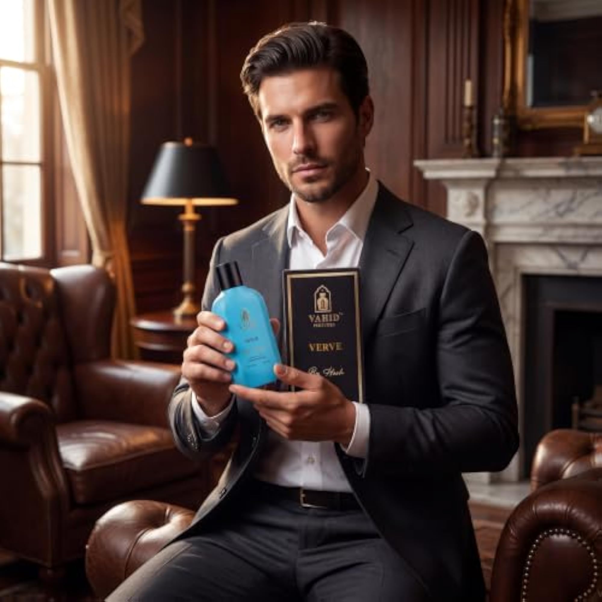 Verve Extrait De Parfum for Men 100ml, Fresh Aqua Marine