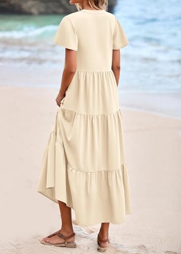 Image of KIRUNDO Summer Maxi Dresses for Women 2026