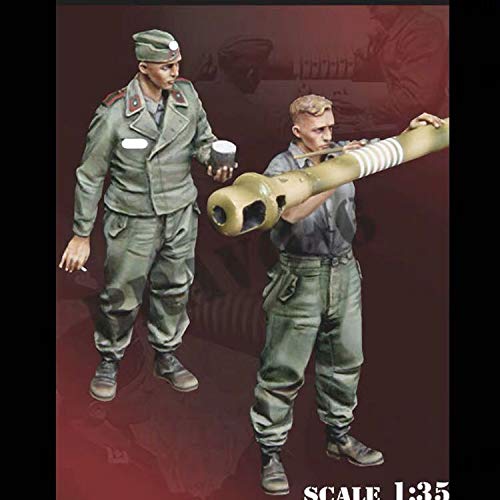 Kit De Maquette En Résine 1/35 - 8 Soldats Allemands De Chars Panzertruppen Ww2 Non Assembl 737513