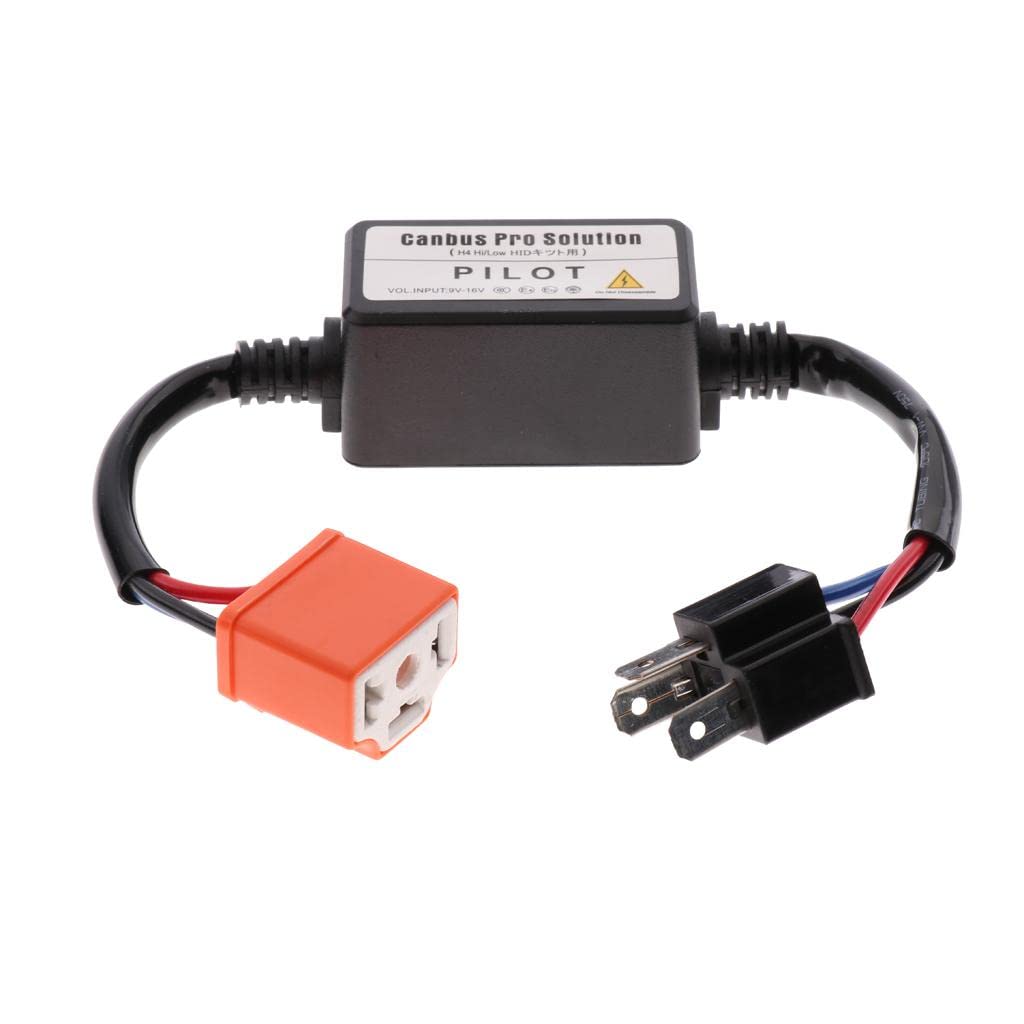 Car H4 LED Headlight Lamp Canbus Decoder DRL Anti-Flicker Load Resistor