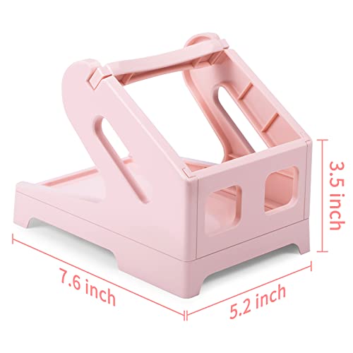 Phomeo Label Holder, Thermal Label Holder For Rolls And Fan-Fold Labels, Shipping Label Holder For Desktop Label Printer(Pink) #TOP6