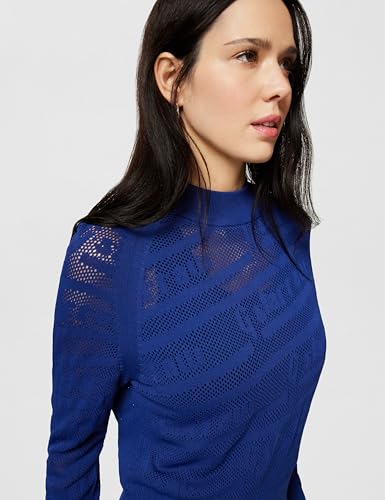 Miniatura 3 de G-Star Para Mujer Jersey Pointelle Text Knitted, Azul Ballpen Blue D23924-B754-1822 , L